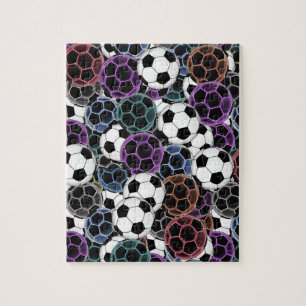 FotbollbollCollage Pussel