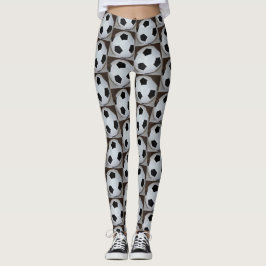 Fotbollbollfoto Leggings