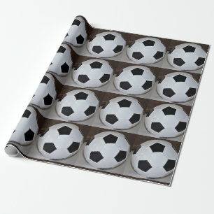 Fotbollbollfoto Presentpapper