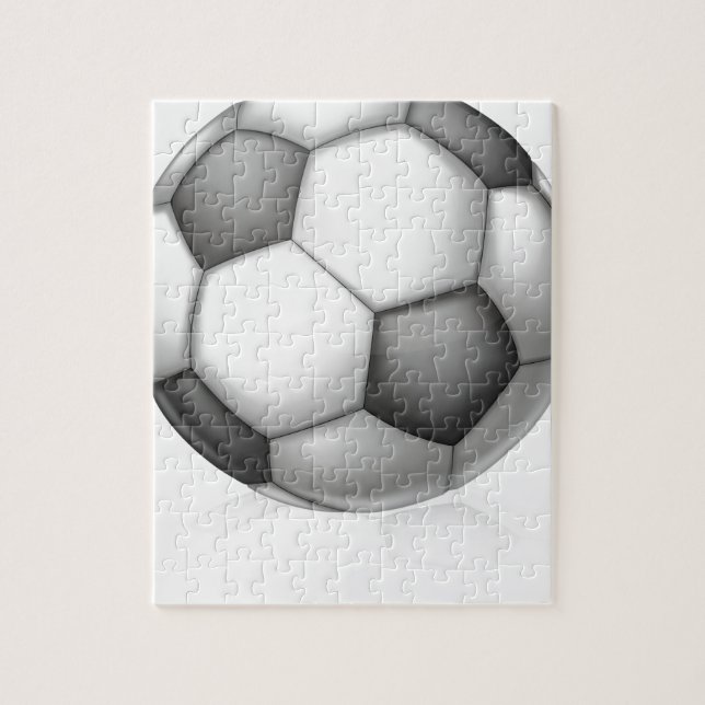 Fotbollbollillustration Pussel (Vertikal)