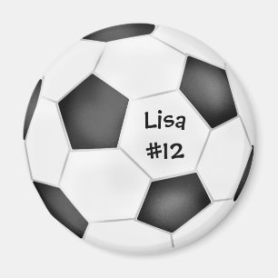 Fotbollbollmagnet Magnet
