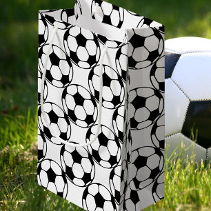 fotbollbollmönster i black&white