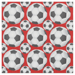 Fotbollbollmönster Tyg