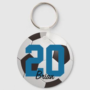 Fotbollbollsportar Keychain Nyckelring