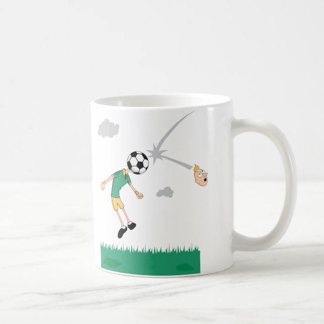 Fotbollbolltitelrad Kaffemugg (Höger)
