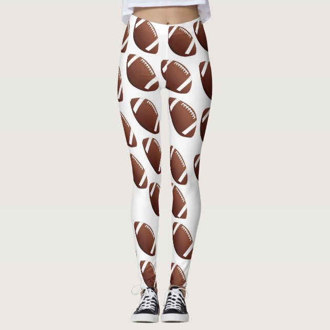Fotbolldamasker Leggings (Framsida)