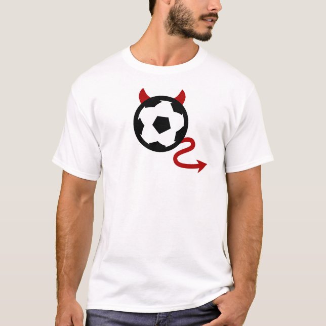 Fotbolldjävulen Tee Shirt (Framsida)