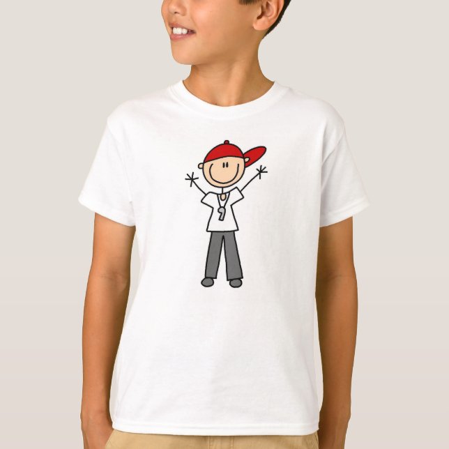 Fotbolldomare T Shirt (Framsida)