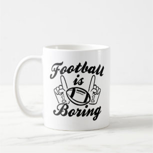 Fotbollen är på väg kaffemugg