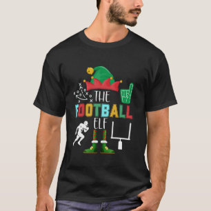 Fotbollen Elf-julfamiljen matchar Roligt Xma T Shirt