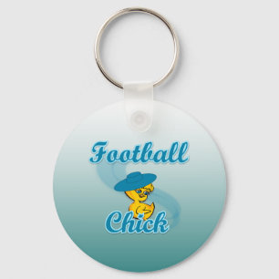 Fotbollens Chick nr 3 Nyckelring