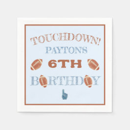 Fotbollens Födelsedagsfest Pappersservett