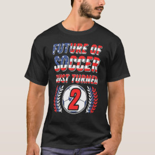 Fotbollens framtid vände sig precis två Födelsedag T Shirt