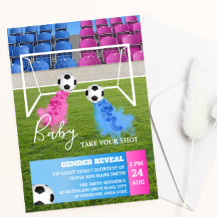 Fotbollens gender avslöjar partiinbjudan inbjudningar