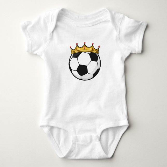 Fotbollens Kronprinsessa T Shirt (Framsida)
