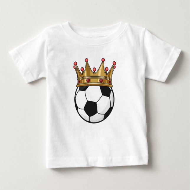Fotbollens Kung King T Shirt (Framsida)