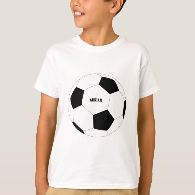 Fotbollens Personlig i fotboll T Shirt (Framsida)