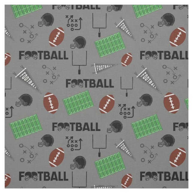 Fotbollens Roligt på Grått Tyg (Provkarta)