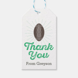 Fotbollens Tack Märkre Presentetikett