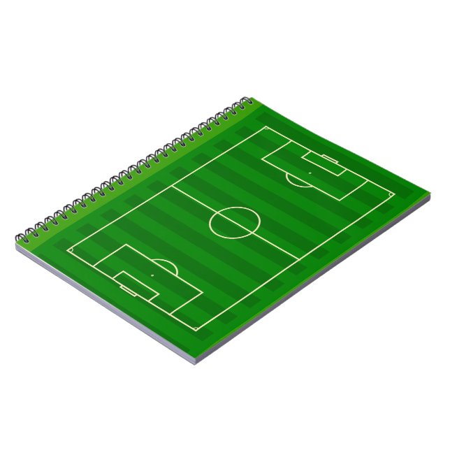 Fotbollfält Anteckningsbok (Vänstra Sidan)