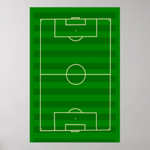 Fotbollfält Poster