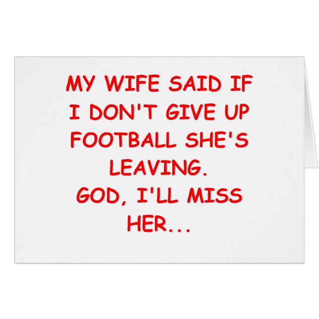 FOTBOLLFANATIKER HÄLSNINGSKORT (Framsidan Horizontal)