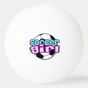 Fotbollflicka Pingisboll