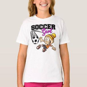 Fotbollflicka Tee