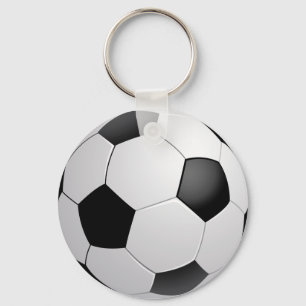 Fotbollfotboll Keychain Nyckelring