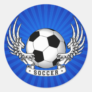 Fotbollfotboll påskyndar klistermärken