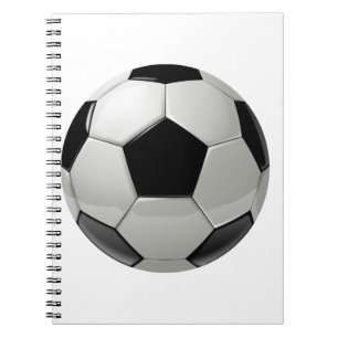 Fotbollfotbollboll Anteckningsbok