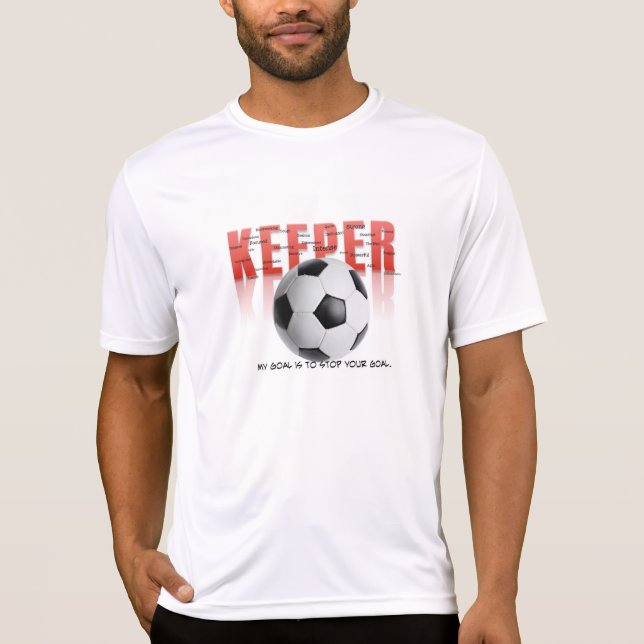 Fotbollgoalieskjorta Tee Shirt (Framsida)