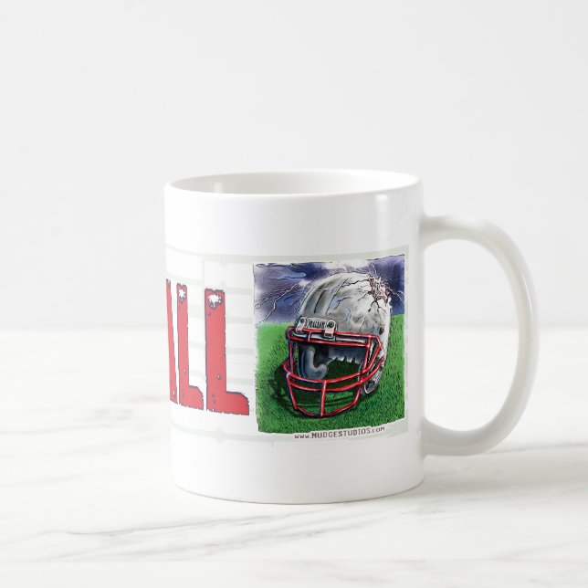 Fotbollhjälmmugg Kaffemugg (Höger)