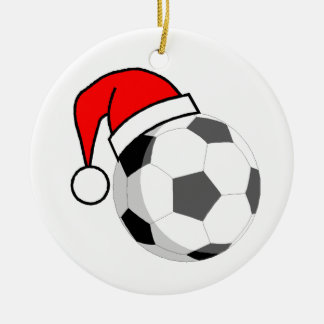 Fotbolljul Julgransprydnad Keramik