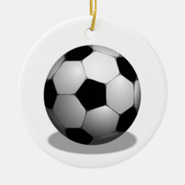 Fotbolljulprydnad Julgransprydnad Keramik