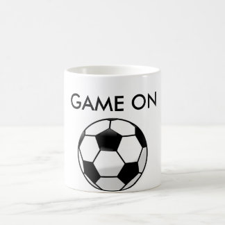Fotbollkaffemug. Kaffemugg