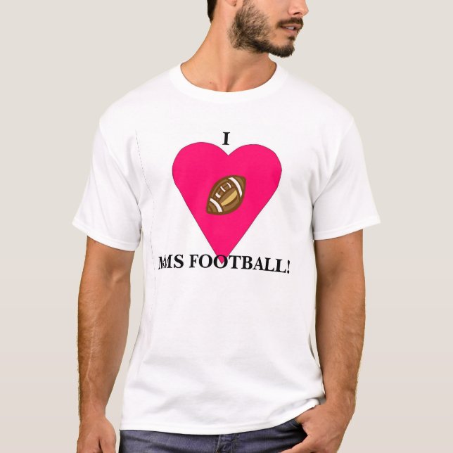 Fotbollkärlek T-shirt (Framsida)