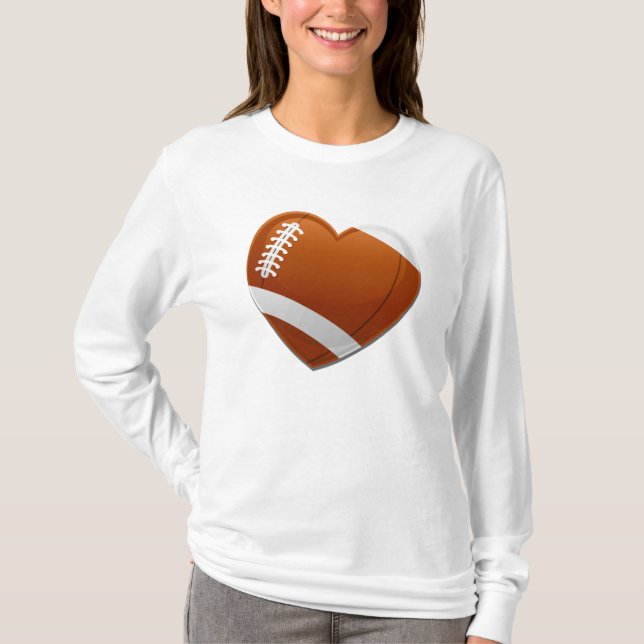 Fotbollkärlek Tee Shirt (Framsida)