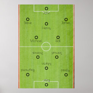Fotbolllag Poster