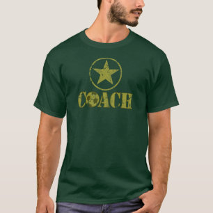 Fotbolllagledaregenerals stjärna tee shirt