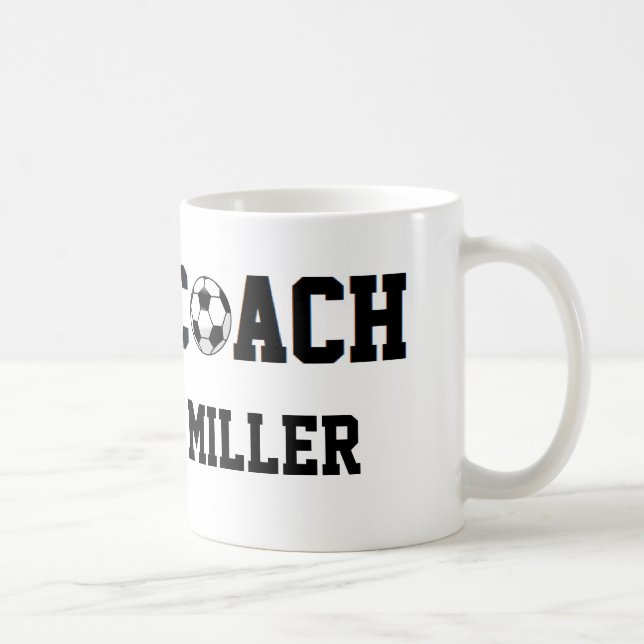 Fotbolllagledarepersonlig Kaffemugg (Höger)