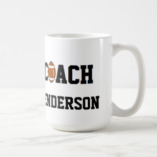 Fotbolllagledarepersonlig Kaffemugg