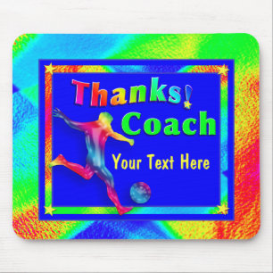 Fotbolllagledaretack Mousepad Musmatta