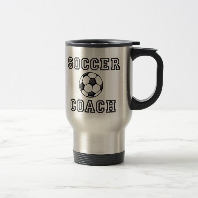 Fotbolllagledaretravel mug resemugg (Höger)