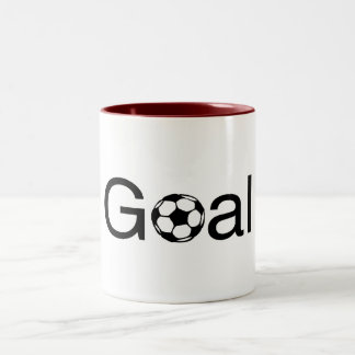 Fotbollmål Två-Tonad Mugg