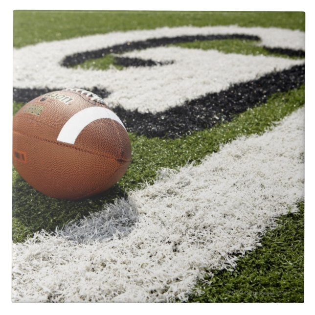 Fotbollmålet fodrar kakelplatta (Framsidan)