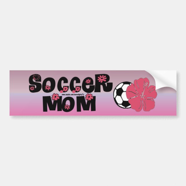 Fotbollmamma Bildekal (Framsidan)