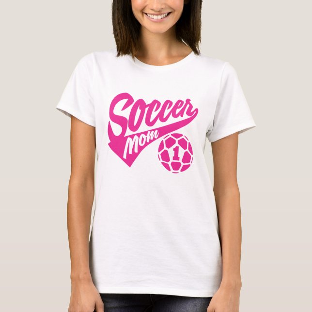 Fotbollmamma Tee Shirt (Framsida)