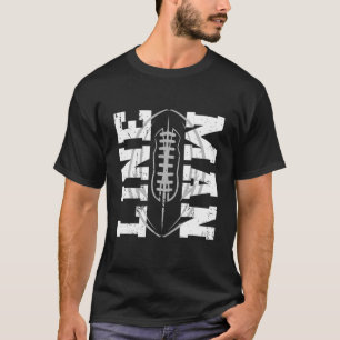 Fotbolloffensiv Lineman Funny Football Älskare Gr T Shirt