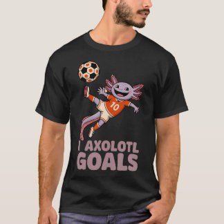 Fotbollpappa Axolotl I Axolotl Mål Pun Sport T Shirt